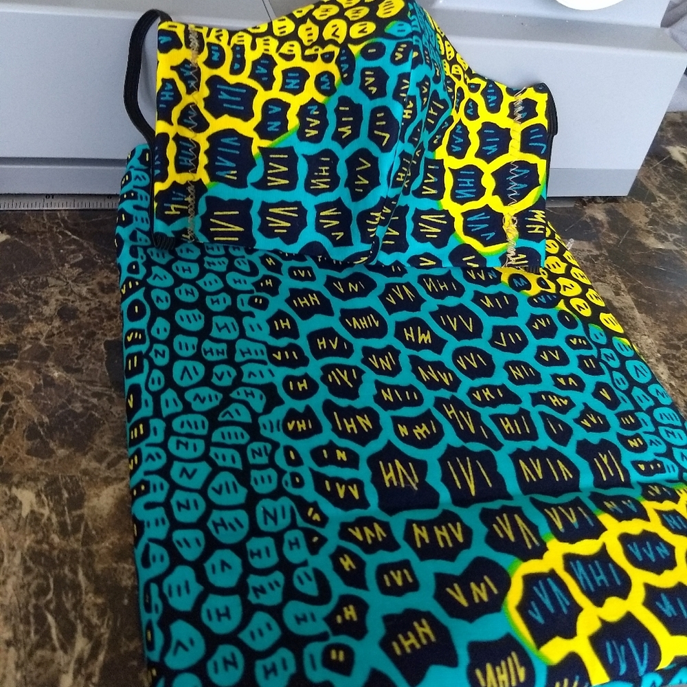 4 Different head wrap and matching facemask